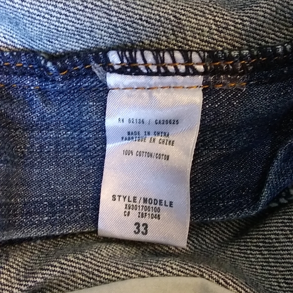 NWT Mens Guess Jeans Medium Wash Size 33 X 33 - Picture 6 of 7